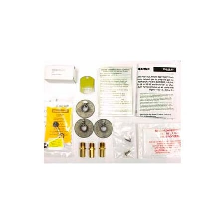 Modine Manufacturing Natural to Propane Gas Conversion Kit For Modine High-Efficiency IIT 250000 BTU Unit Heater 3H34670-9